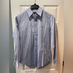 Ralph Lauren Men’s Button Down Long Sleeve Custom Fit Shirt Size Large